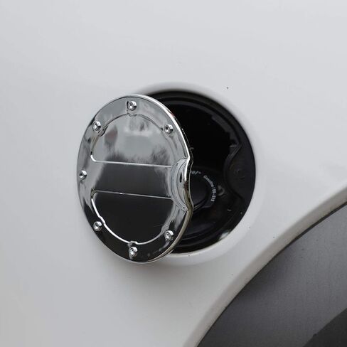 Voodola غطاء خزان الغاز غطاء حشو الوقود الكسوة متوافق مع 2009 2010 2011 2012 2013 2014 Ford F150 الملحقات الخارجية ABS ألياف الكربون in Kuwait