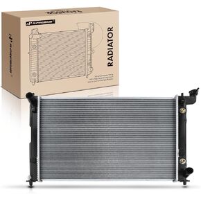 A-Premium Engine Coolant Radiator Assembly with Transmission Oil Cooler Compatible with Scion tC 2005 2006 2007 2008 2009 2010 2.4L