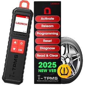 2025 New LAUNCH X-431 i-TPMS TSGUN Handheld TPMS Service Tool, Relearn, Reset and Program TPMS sensors Work with X-431 Scanner or i-TPMS APP, Supports All 315/433MHz Sensors, Upgrade of TSGUN