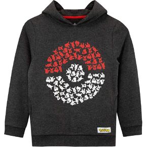 Pokémon Hoodie For Boys With Pokeball Design | Pikachu Kids Hoodies
