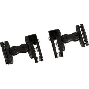 Puig 6320W Clear 250mm X 100mm Multi-Adjustable Clip-On Visor