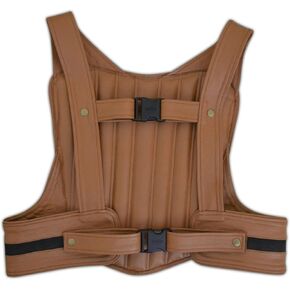 Billy Campbell The Rocketeer Rocket Pack Tan Leather Harness (US, Alpha, One Size, Regular, Regular, Tan)