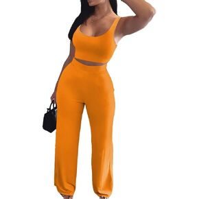 Nimsruc 2 Piece Outfits for Women Casual Sweat Sets Tracksuits