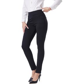 Yehopere Dress Pants for Women Comfort Stretch Skinny High Waist Pull on Slim Fit Work Business Pants