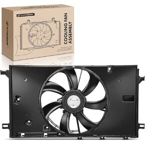 A-Premium Engine Radiator Cooling Fan Assembly with Brushless Motor Compatible with Select Toyota & Lexus Models - Corolla, UX200, 2019 2020 2021 2022, 2.0L - Replace# 16711F2010, 1636347060