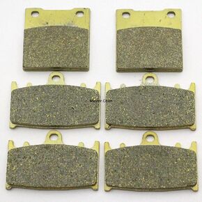 Front Rear Brake Pads Brakes for Suzuki GSXR 600 1997-2003 - GSXR 750 2000-2003 - TL1000 S 1997-2001 FA158F FA063R MC0089
