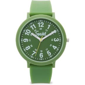 Speidel Eco Color Pop Recyclable Plastic Watch with 18mm Recyclable Silicone Strap - Avocado