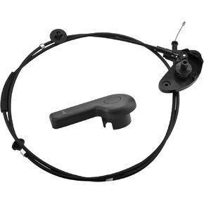 Hood Latch Lock Release Control Cable Compatible with Ford Focus C-Max 2012-2018 Replaces CV6Z-16916-A, Hood Release Cable Assembly Kit