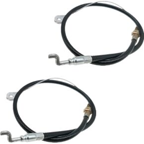 Cowl Latch Cable, Lower Side Cowling Latch Cable Fits Mercury Verado 200/225/ 250/250 Pro/ 275/300/ 300 Pro/ 350/ 350Sci (Replace # 8M0153958,889694, 8M0080491) ，2PCS