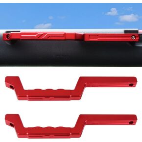 KSaAuto Rear Grab Handle Compaible with Ford Bronco 2021-2024 4 Door Bronco Accessories Grab Handles Red