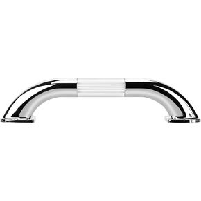 RV Grab Handle Bar Replacement with Light for Exterior Door, Acrylic RV Entry Door Grab Handles, RV Handle Grip for Entry Assistance (White Light, 18 inch)