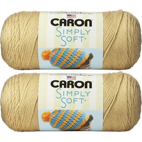 Bulk Buy: Caron Simply Soft Yarn Solids (2-Pack) (Red)