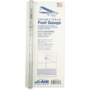Luso Aviation Fuelhawk Aircraft Fuel Gauge, Cessna 172-26.5 Gallon