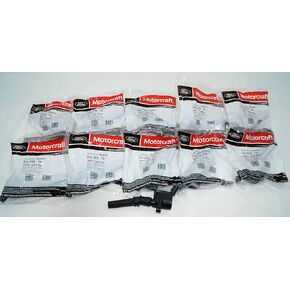 10 FORD MOTORCRAFT IGNITION COIL DG508 FORD 4.6L 5.4L 6.8L V8 V10 ENGINE