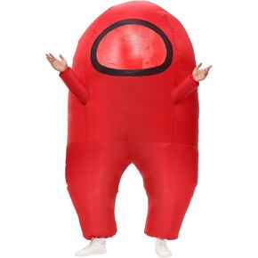 POTOTA Inflatable Costume for Adult,Funny Inflatable Halloween Costumes Blow Up Space Suit Costumes,Cosplay Game Fans