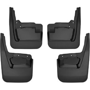 Husky Liners — Front Mud Guards | Fits 2019-2024 GMC Sierra 1500 - Black, 2 Pc | 58276