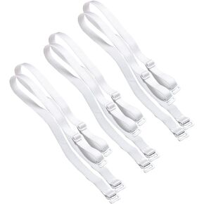 3 Pairs Bra Straps Adjustable Shoulder Bra Straps Replacement 12mm 15mm 18mm Width Optional