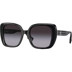 BURBERRY Helena BE4371 Square Sunglasses for Women + BUNDLE With Designer iWear Complimentary Eyewear Kit