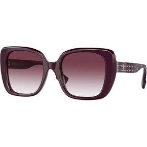 BURBERRY Helena BE4371 Square Sunglasses for Women + BUNDLE With Designer iWear Complimentary Eyewear Kit