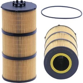 LF17511 Oil Filter Replaces A4721800109 A4721800509 A4721840225 A4721841325 A4731800909 P7505 P551005 LP5090 57909 LF-17511 Compatible with Detroit Diesel DD13 DD15 DD16 Freightliner Cascadia