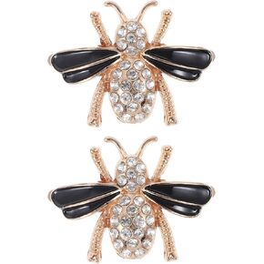PACKOVE Crystal Shoe Clip Rhinestone Shoe Clips Decorative Shoes Clips Metal Shoe Clips Spider Shoe Clip Sparkly Shoe Charms Shoe Buckle For Wedding Party