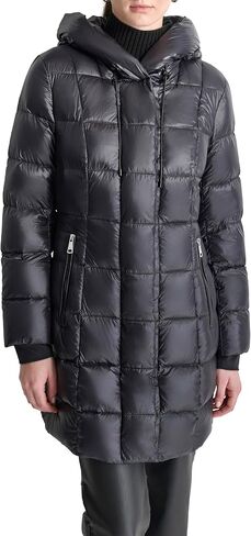 DKNY Women's Hooded Down-Filled Long in Saudi Arabia