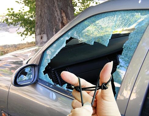 سوار معصم لكسر الزجاج مع خرزة من كربيد التنجستين، سوار لكسر نافذة السيارة، أداة الهروب الآمنة في حالات الطوارئ in Kuwait