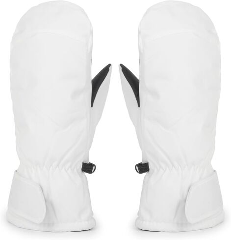 Women-Men Winter Ski-Gloves - Non-Slip-Thickened-Warm-Mittens Waterproof Cold-Weather Touchscreen-Cycling-Gloves S/M in Saudi Arabia