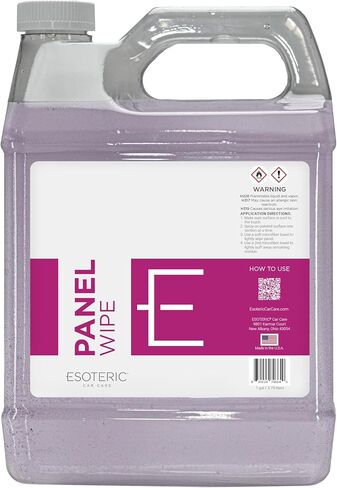 ESOTERIC Panel Wipe Surface Cleaner, Pre Coating Car Prep Spray for Ceramic Coating, Graphene Coating, Polymer Sealant, Car Wax, Use After Buffing, Grease Remover for Proper Ceramic Application in Saudi Arabia