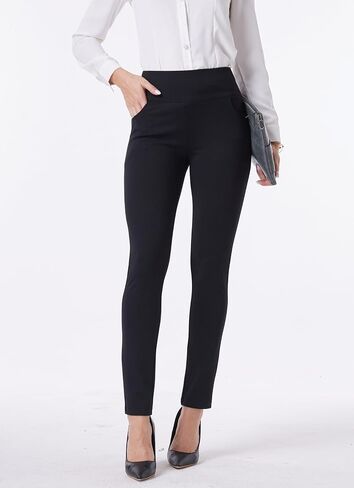 Yehopere Dress Pants for Women Comfort Stretch Skinny High Waist Pull on Slim Fit Work Business Pants in Saudi Arabia
