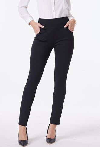 Yehopere Dress Pants for Women Comfort Stretch Skinny High Waist Pull on Slim Fit Work Business Pants in Saudi Arabia
