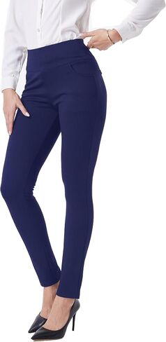 Yehopere Dress Pants for Women Comfort Stretch Skinny High Waist Pull on Slim Fit Work Business Pants in Saudi Arabia