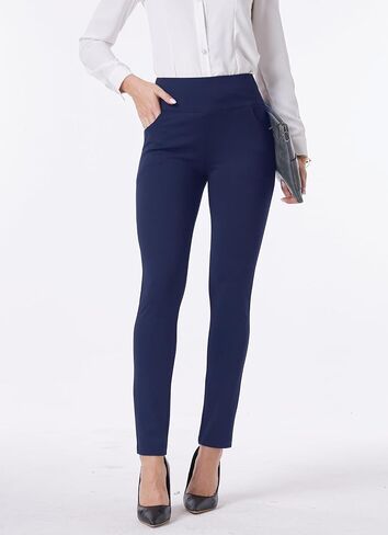 Yehopere Dress Pants for Women Comfort Stretch Skinny High Waist Pull on Slim Fit Work Business Pants in Saudi Arabia