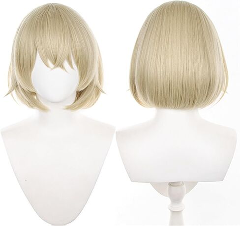 C-ZOFEK Falin Touden Cosplay Wig Short Wig for Halloween Anime Party (one size) in Saudi Arabia