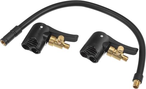 X AUTOHAUX 1 مجموعة 30 سم 11.81 "منفاخ الإطارات خرطوم محول ظرف الهواء نافخة مضخة الضاغط خرطوم تمديد مع موصل قابل للنفخ in Saudi Arabia