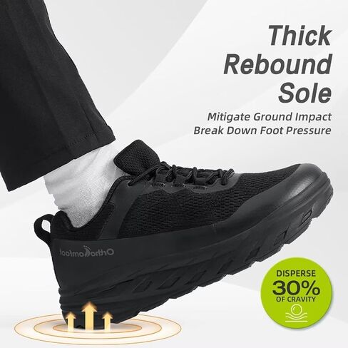أحذية مشي واسعة للرجال من OrthoComfoot لتقويم العظام لمرضى السكري: أحذية رياضية مريحة كاجوال لدعم قوس القدم والتهاب اللفافة الأخمصية، أحذية رياضية لتقويم العظام وقوس القدم المرتفعة لألم كعب القدم in Saudi Arabia