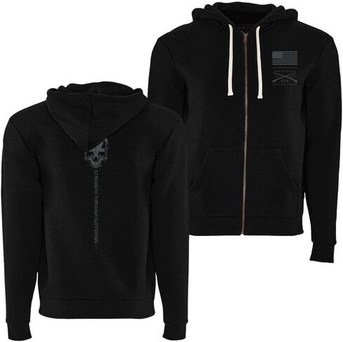 Grunt Style Strength Through Suffering Full-Zip Hoodie in Saudi Arabia