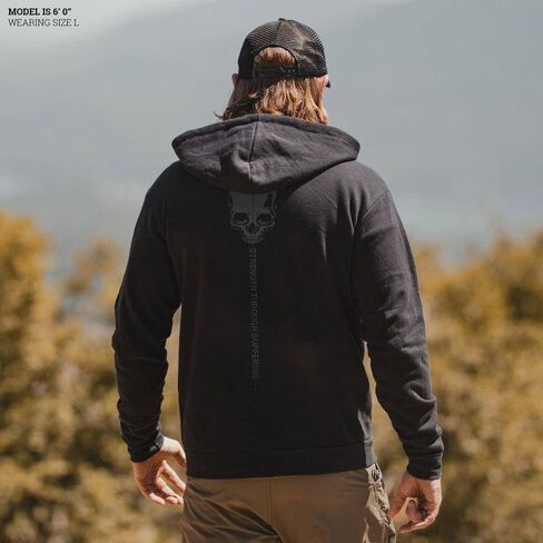 Grunt Style Strength Through Suffering Full-Zip Hoodie in Saudi Arabia