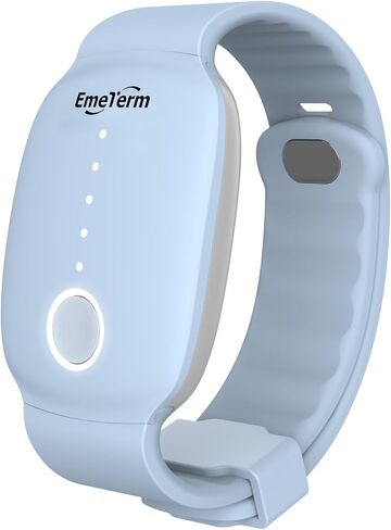 EmeTerm تخفيف الغثيان القطب الكهربائي محفز غثيان الصباح الحركة غثيان السفر القيء الإغاثة قابلة لإعادة الشحن لا هلام العصابات المعصم خالية من المخدرات دون آثار جانبية (أسود) in Kuwait