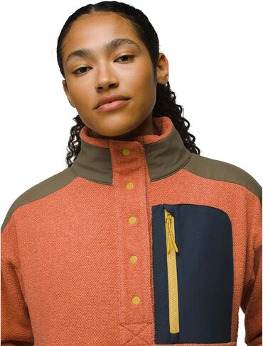 prAna Women's Peak Snap Up Fleece in Saudi Arabia