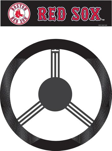 Fremont Die MLB Unisex-Adult Poly-Suede Steering Wheel Cover in Saudi Arabia