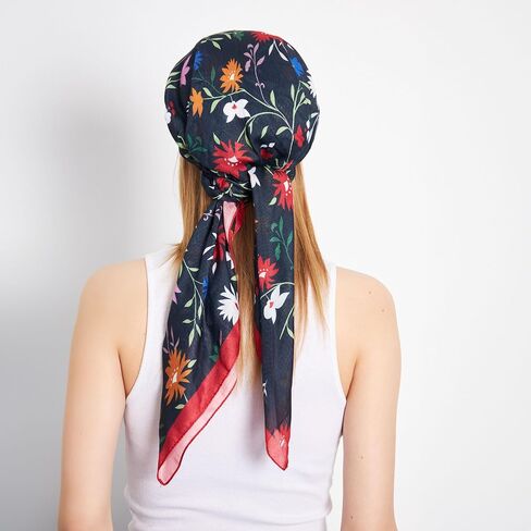 Headwear Pre Tied Head Scarves for Patterned Women Featuring | Soft Chemo Head Wear Headcover Ready Headwear in Saudi Arabia