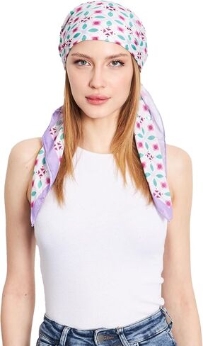 Headwear Pre Tied Head Scarves for Patterned Women Featuring | Soft Chemo Head Wear Headcover Ready Headwear in Kuwait