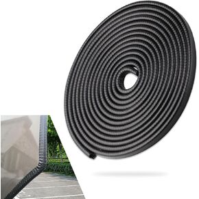 16.4 Ft Car Door Protector Edge Guards Seal, No Scratches Door Edge Guard, Durability No-Adhesive Rubber Edge Trim, Protect Against Bumps Car Accessories, Suitable for Most Models