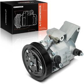A-Premium Air Conditioner AC Compressor with Clutch Compatible with Mazda MX5 Miata 2.0L 2006-2015, with 6 Groove Pulley