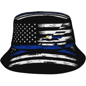 American Flag Bucket Hat American Fisherman Hat Flag Sun Hats America Caps for Women Men Outdoor