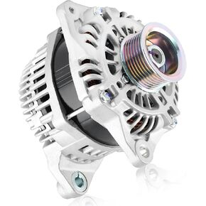 11544 Car Alternators 150 Amp, 7-Groove Pulley Fit for Nissan NV2500 NV3500 2018-2021, Armada 2017-2021, for Infiniti QX56 2011-2013, QX80 2014-2021 V8 5.6L Replacement Alternators 231001LA1A
