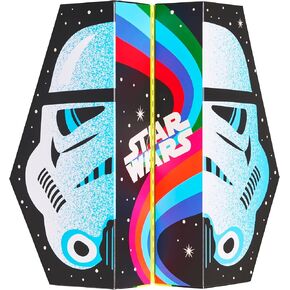 Happy Socks x Star Wars Socks - 6-Pack Gift Box for Great Fans - with Yoda and Darth Vader Designs