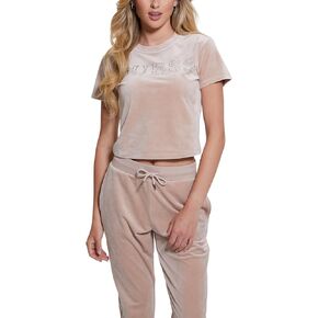 GUESS Women's Short Sleeve Couture Regular Tee