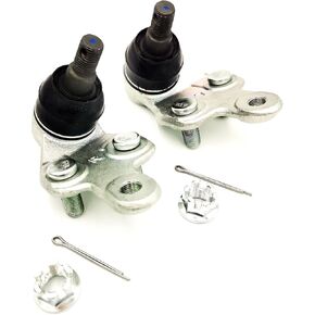 Lower Ball Joint 2 Pcs Left & Right｜Replacement For 13-18 ES300h 07-18 ES350 05-18 Avalon 07-17 Camry｜Replace OE#: K500044 K500043 White